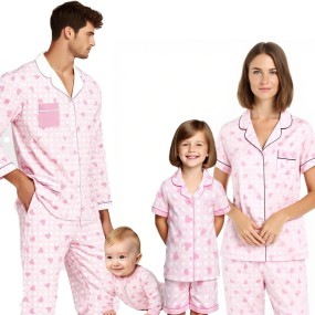 Women Pajamas Set Factory - Custom Women's Winter Casual Bamboo Set New Christmas Printing