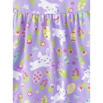 可定制印花罩衫连衣裙厂家-批发有机棉针织女婴连衣裙