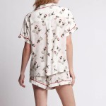 女士睡衣工厂-定制有机竹棉两件套夏季超大家居服