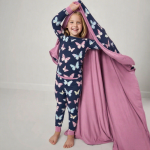 婴儿毯工厂-定制冬季竹纤维新款印花舒适儿童床上用品