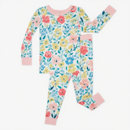 竹纤维睡衣厂家-定制印花舒适长袖夏季透气