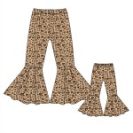 喇叭裤厂家-定制女孩秋装亲子喇叭裤