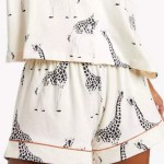 女士睡衣套装厂家-2024柔软两件套短裤套装定制有机竹纤维