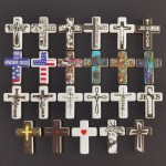 珠宝制作工厂-新款3D圣诞DIY串珠手链配件批发