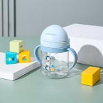 餐具供应商-卡通角色塑料吸管杯和水瓶婴儿友好