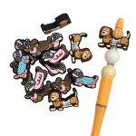 婴儿牙胶厂家-用于三丽鸥圣诞系列DIY珠宝柔软玩具鲸鱼