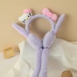 女士耳罩工厂-可爱可动气囊兔耳冬季保暖耳部保护