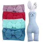 婴儿摇铃工厂-钩针兔子摇铃柔软木环牙胶教育健身架