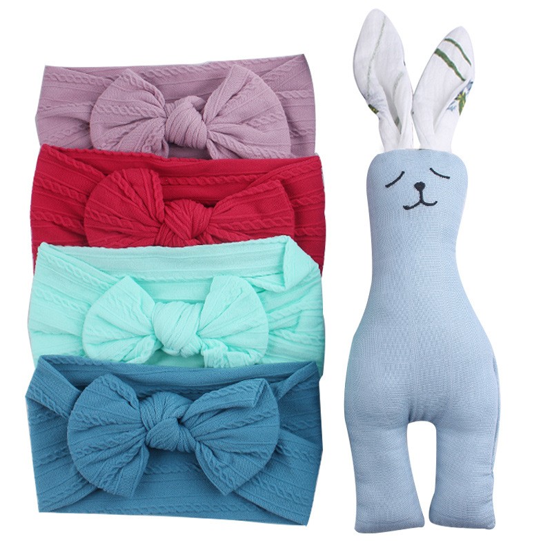 婴儿摇铃工厂-钩针兔子摇铃柔软木环牙胶教育健身架