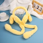 耳罩厂家-秋冬给女孩可爱毛绒棉质耳部保暖保护