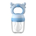 安抚奶嘴存储供应商-单只透明塑料防尘玩耍口容器