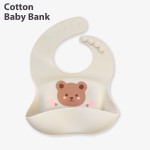 防水围兜工厂-给男孩女孩米奇米妮印花长袖PU材质