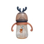 婴儿奶瓶厂家-PPSU奶嘴瓶0-6个月宽吸管用于婴儿喂养