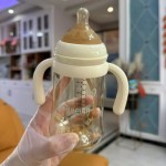 婴儿勺子套装厂家-英文包装学习进食训练勺叉PP