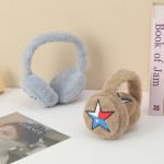婴儿耳罩供应商-五星毛绒可折叠保暖学生暖耳给儿童