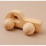 蒙特梭利玩具厂家-11件手工有机硅胶木鸟大象吊坠