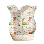 婴儿围兜工厂-热销儿童硅胶立体可调防水碎屑收集