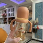 婴儿勺子套装厂家-英文包装学习进食训练勺叉PP