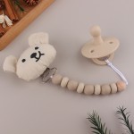 安抚奶嘴链工厂-卡通水果防掉落硅胶配雏菊链玩具