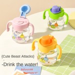 运动水杯工厂-大容量便携塑料配弹跳盖和吸管