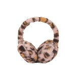 耳罩工厂-新款豹纹毛绒柔软保暖小丑防风耳罩给儿童