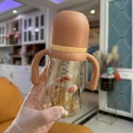 婴儿勺子套装厂家-英文包装学习进食训练勺叉PP