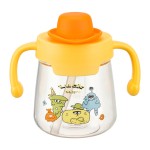 运动水杯工厂-大容量便携塑料配弹跳盖和吸管