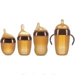 奶瓶吸管工厂-5.5cm宽口硅胶吸管鸭嘴配重力球