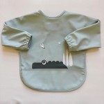 一次性围兜工厂-无纺布喂养卡通印花防水便携