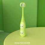 牙刷工厂-三面婴儿牙刷三重刷毛儿童训练4-12岁