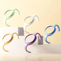 喂养瓶手柄工厂-硅胶抓握用于通用耐热宽口