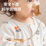 安抚奶嘴链厂家-小卡通蘑菇防掉落配五角星夹