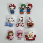 硅胶珠工厂-新款发光闪粉DIY系列鲸鱼形状柔软给婴儿