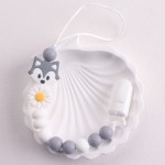 硅胶珠供应商-跨境3D卡通手工DIY手链钥匙链珠宝