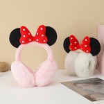 耳罩厂家-新款女士冬季保暖防寒折叠可爱毛绒学生卡通