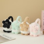 耳罩供应商-可爱星星超柔软毛绒冬季保暖绒里可调给女孩