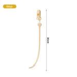 安抚奶嘴链厂家-小卡通蘑菇防掉落配五角星夹