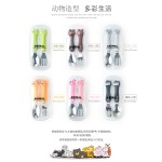 婴儿勺子套装厂家-不锈钢易用叉套装儿童安全健康