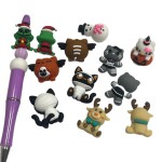 珠子珠宝工厂-新款3D立体HK硅胶珠卡通马里奥DIY串珠