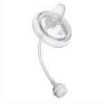 婴儿训练瓶工厂-PG 5cm不含BPA配圆形硅胶吸管和重力球