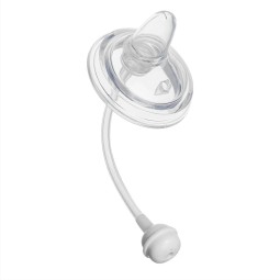 婴儿训练瓶工厂-PG 5cm不含BPA配圆形硅胶吸管和重力球