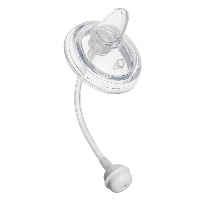 婴儿训练瓶工厂-PG 5cm不含BPA配圆形硅胶吸管和重力球