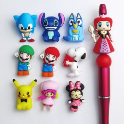 硅胶珠供应商-大品牌豪华爆款印花珠串珠宝制作玩具