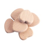 木制玩具工厂-5件套柔软木制牙胶礼品套装给新生儿男女通用