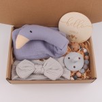 婴儿安抚奶嘴供应商-可爱扁平设计配卡通心形水果图案手持