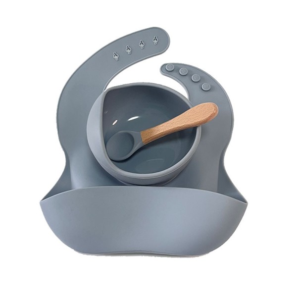 婴儿勺子套装工厂-不锈钢叉勺用于辅食喂养