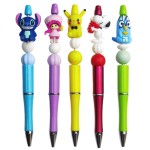 硅胶珠供应商-大品牌豪华爆款印花珠串珠宝制作玩具