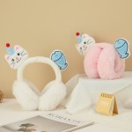 耳罩工厂-秋冬保暖毛绒企鹅可爱折叠户外骑行防寒