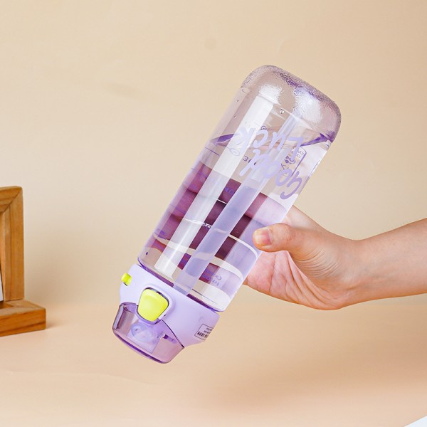 儿童杯工厂-PC塑料奶瓶水杯套装防摔用于学习