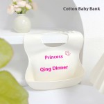 防水围兜工厂-给男孩女孩米奇米妮印花长袖PU材质